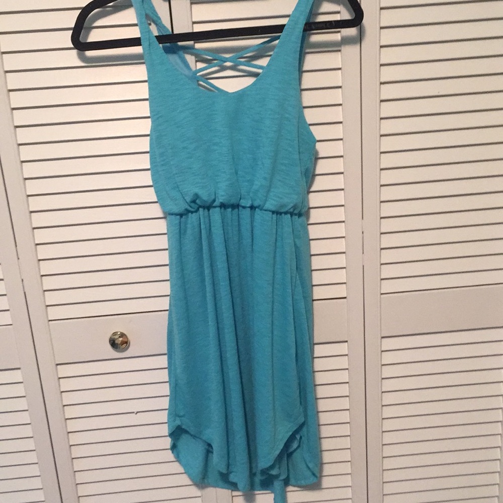 Blue sundress